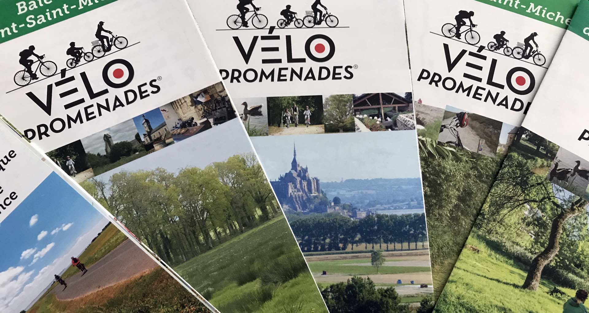 全部で１８あるモン・サン・ミッシェル湾のサイクリングコース