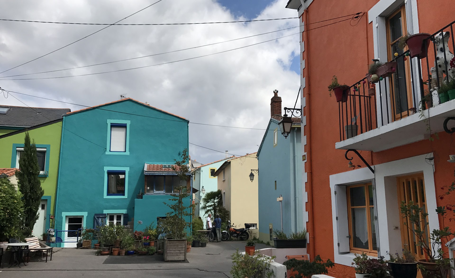 トラントムー（Trentemoult）の街並み