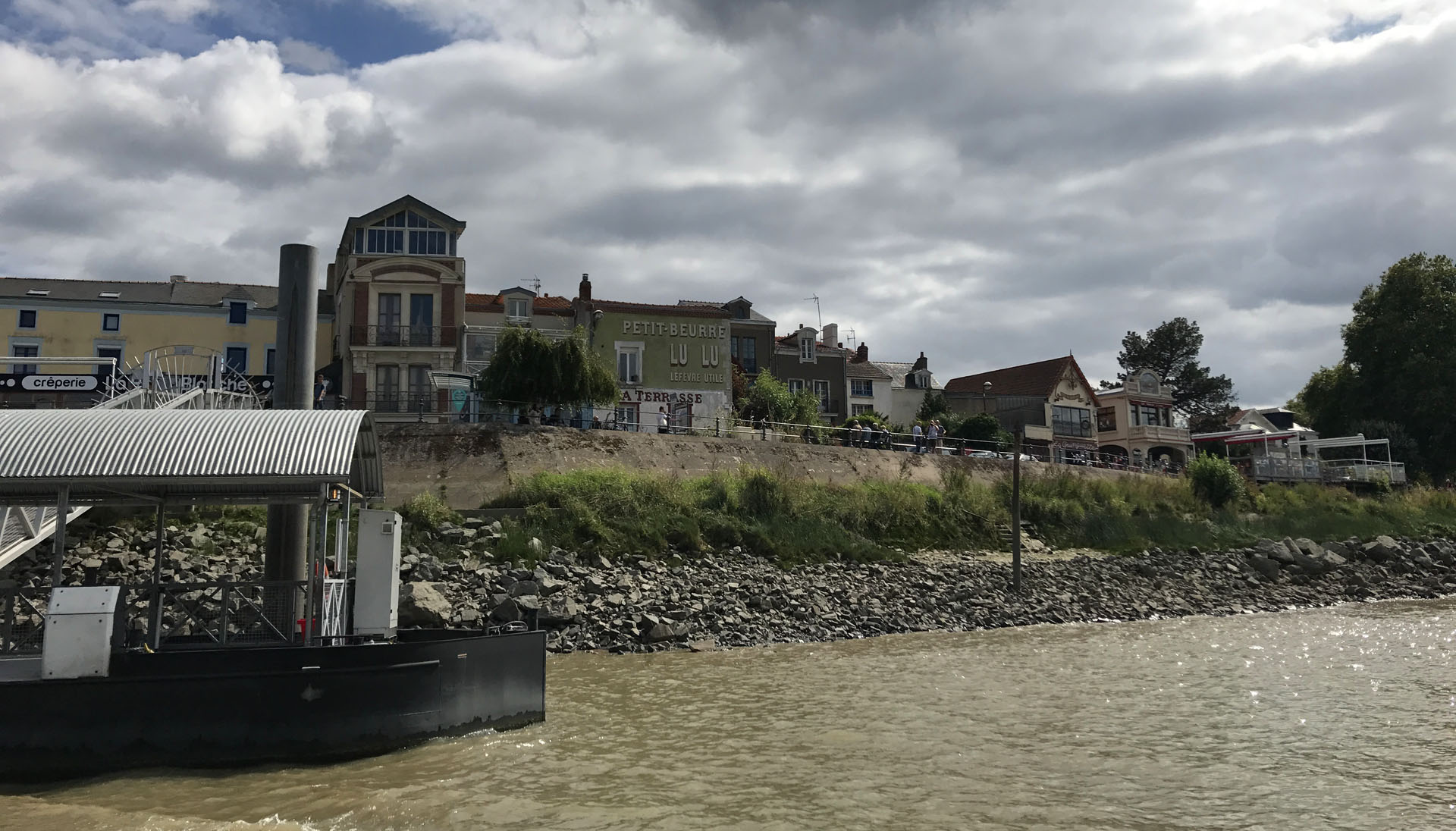 トラントムーの船着場