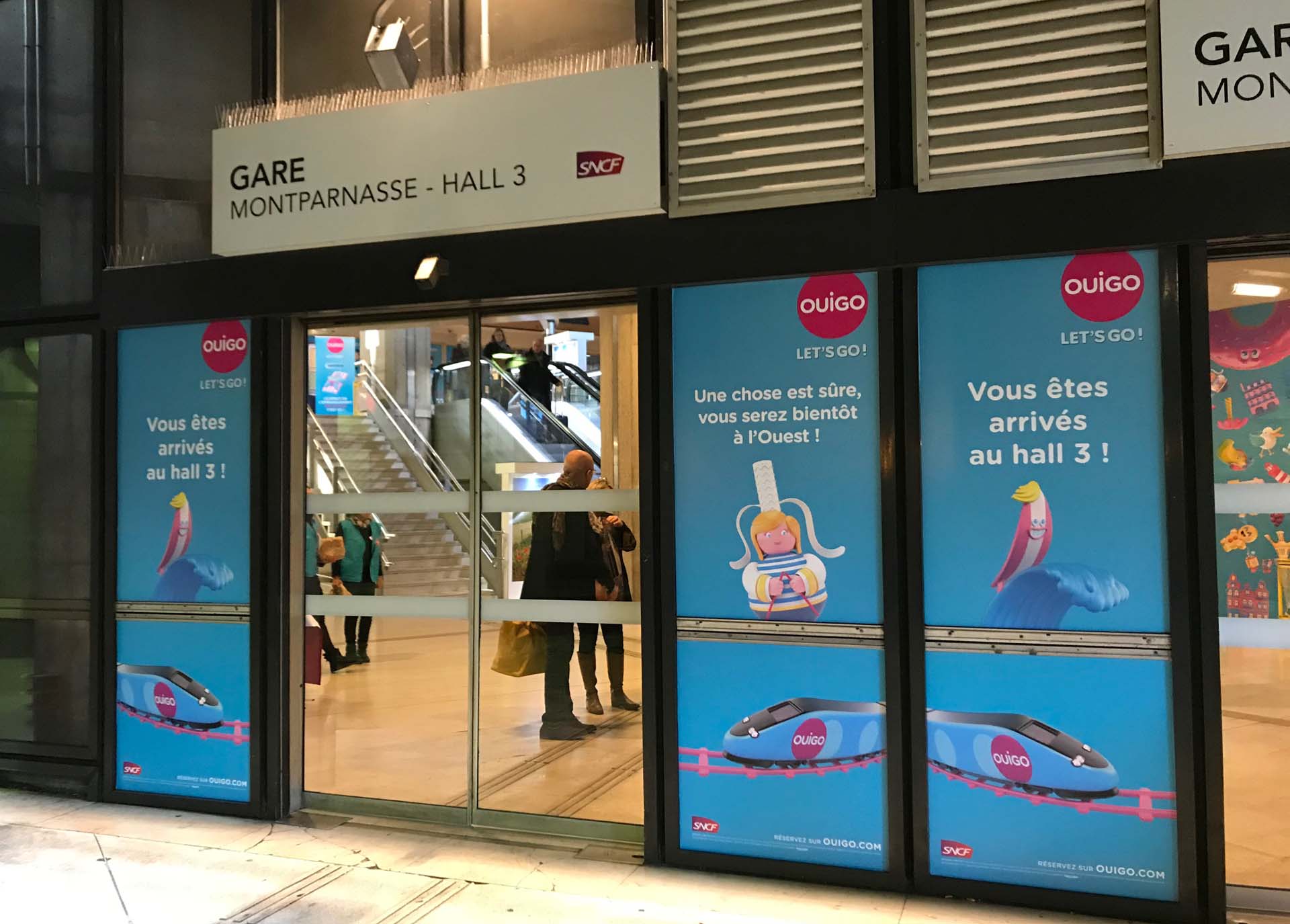 パリ・モンパルナス駅 Hall 3