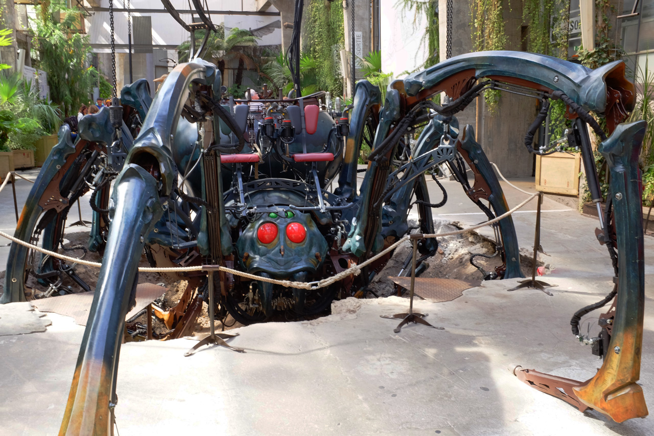 ナントのレ・マシン・ド・リルで機械じかけの象と空想世界に触れる